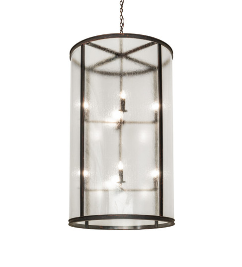 Cilindro Eight Light Pendant in Flemish Bronze (57|259210)