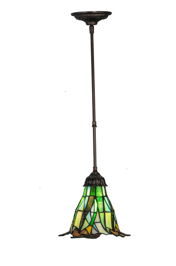 Daffodil 9'' Mini Pendant in Mahogany Bronze (57|164421)