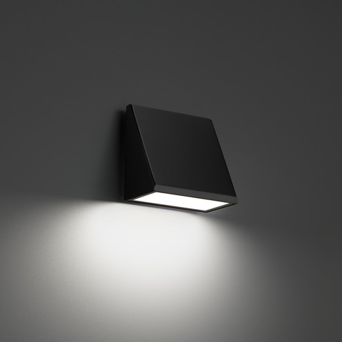 Flue LED Outdoor Wall Sconce in Black (281|WSW3640640BK)