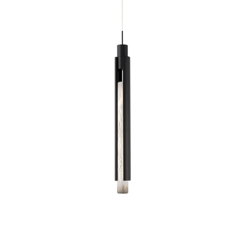 Saber LED Mini Pendant in Aged Brass (281|PD48424AB)