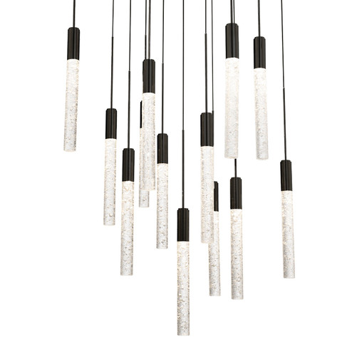 Magic LED Pendant in Black (281|PD35613SBK)