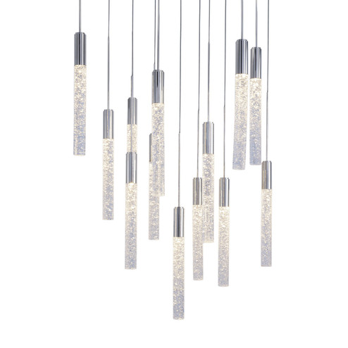 Magic LED Pendant in Black (281|PD35613SBK)