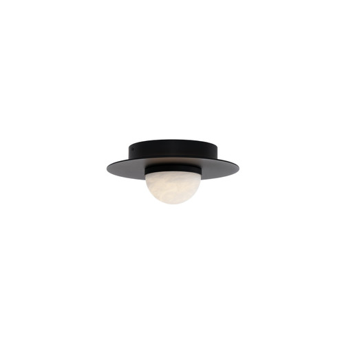 Landed LED Flush Mount in Black (281|FM16412BK)