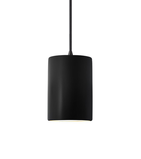 Radiance LED Pendant in Carbon Matte Black with Champagne Gold (102|CER9620CBGDCROMBKCDLED1700)