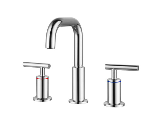 Tobias Double Handle Bathroom Faucet in Chrome (173|FAV1010PCH)