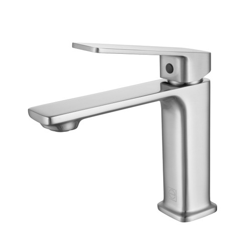 Lena Single Handle Bathroom Faucet in Brushed Nickel (173|FAV1004BNK)