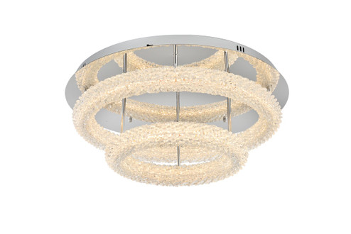 Bowen LED Flush Mount in Chrome (173|3800F26L2C)