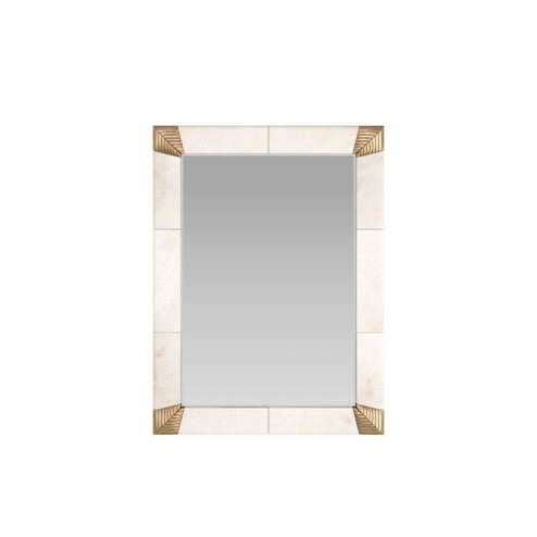 Amara Mirror in Ivory, Vellum (314|WMI32)