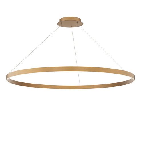 Sirius LED Pendant in Aged Brass (34|PD81148AB)