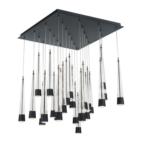 Quill LED Chandelier in Chrome (34|PD59425SCH)
