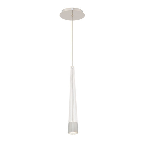 Quill LED Mini Pendant in Aged Brass (34|PD5941640AB)