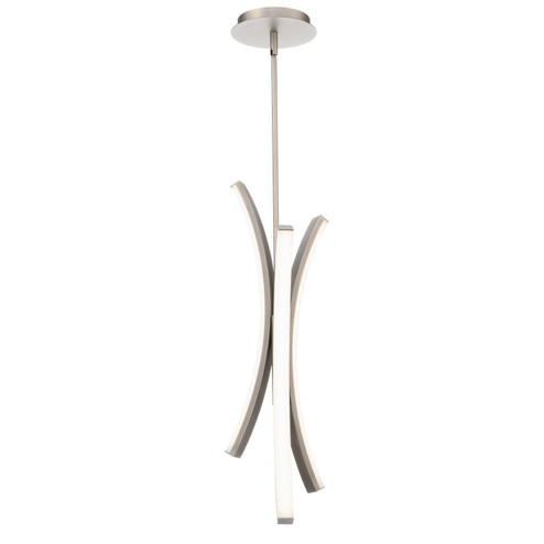 Tusk LED Mini Pendant in Brushed Nickel (34|PD2942535BN)