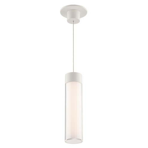 Twist-N-Lite LED Pendant in White (34|PD240212CSWT)