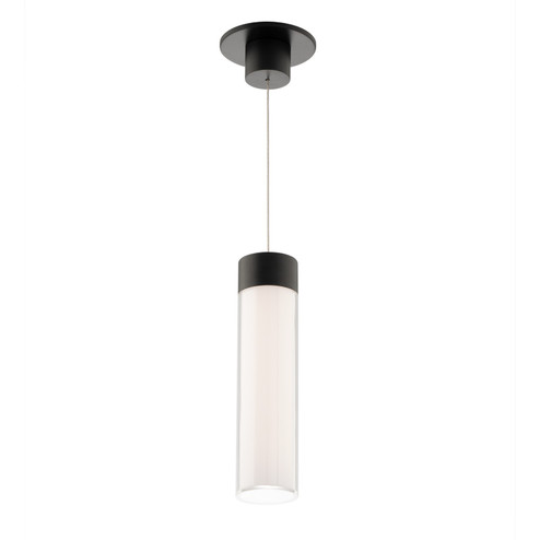 Twist-N-Lite LED Pendant in Black (34|PD240212CSBK)