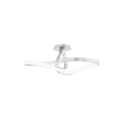 Mobius LED Flush Mount in Chrome (34|FM35424CH)