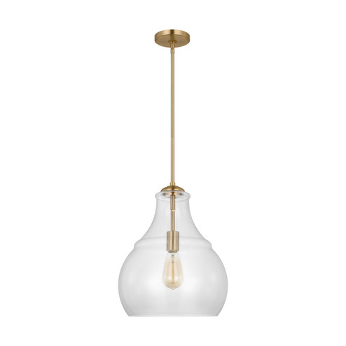 Zola One Light Pendant in Satin Brass (454|P1483SB)