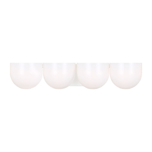 Cheverny Four Light Vanity in Matte White (454|LXV1004MWT)