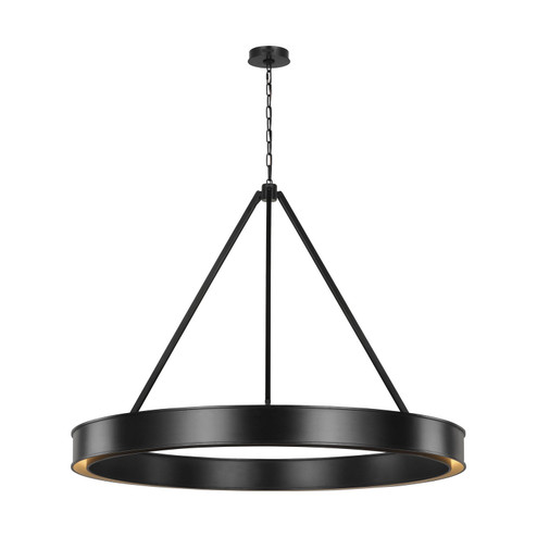 Leonard LED Chandelier in Aged Iron (454|LC1231AIL1)