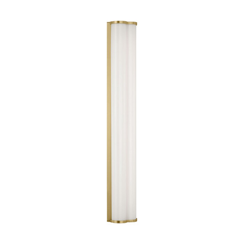Freya LED Vanity in Burnished Brass (454|KSW1151BBSL1)