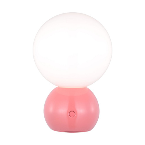 Suki LED Mini Table Lamp in Coral (454|KST1231CRLL1)