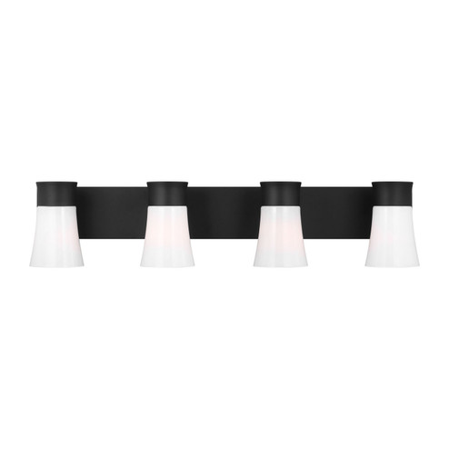 Roy Four Light Vanity in Midnight Black (454|DJV1084MBK)