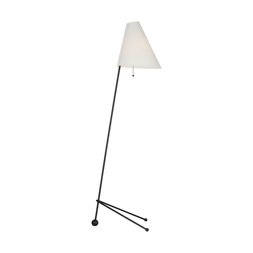 Gustav One Light Floor Lamp in Aged Iron (454|AET1171AIWL1)
