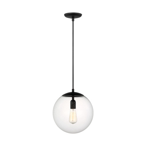 Leo - Hanging Globe One Light Pendant in Midnight Black (454|6701801112)