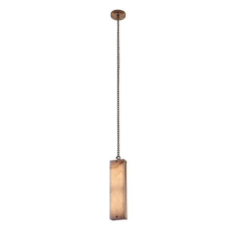 Vertical LED Pendant in Winter Brass (33|520711WB)