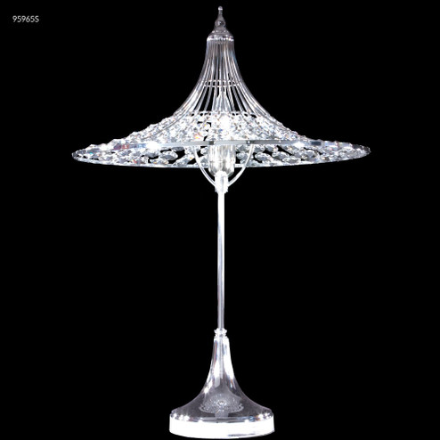 Contemporary One Light Table Lamp in Silver (64|95965S00)
