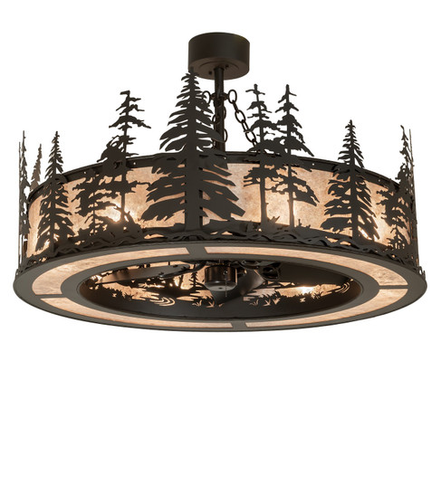Tall Pines Eight Light Chandel-Air in Oil Rubbed Bronze (57|270759)