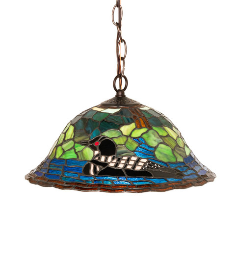 Loon One Light Pendant in Mahogany Bronze (57|267380)