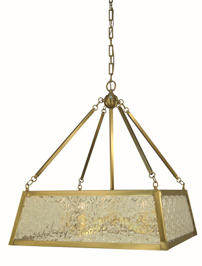 Avery Five Light Chandelier in Brushed Brass (8|5895BR)