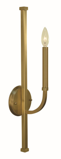 Manhattan One Light Bath Sconce in Brushed Brass (8|5871BR)