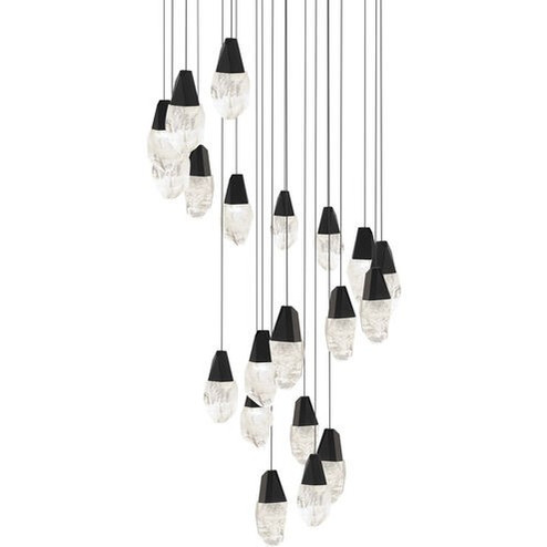 Martini LED Pendant in Black (529|BPD20221OHBK)