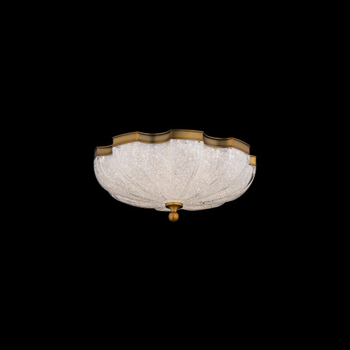 Cupola LED Flush Mount in Aged Brass (53|S2516700R)