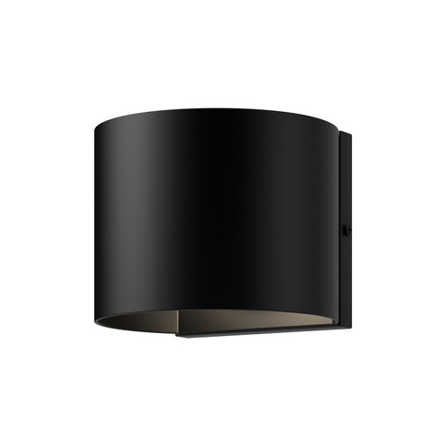 Rene LED Exterior Wall Sconce in Black (347|EW39506BKUNV)