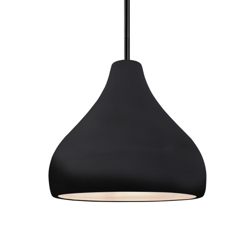 Radiance One Light Pendant in Gloss Black (102|CER6563BLKMBLKRIGID) Radiance One Light Pendant in Gloss Black (102|CER6563BLKMBLKRIGID)