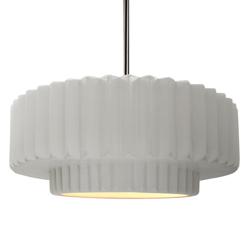 Radiance One Light Pendant in Bisque (102|CER6555BISNCKLRIGID)