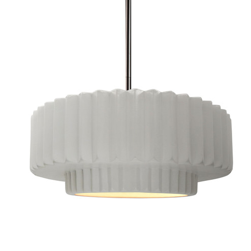 Radiance One Light Pendant in Bisque (102|CER6553BISNCKLRIGID)