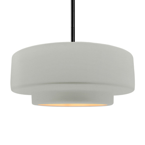 Radiance One Light Pendant in Matte White w/ Champagne Gold (102|CER6545MTGDMBLKRIGID)