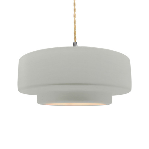 Radiance One Light Pendant in Matte White (102|CER6545MATNCKLBEIGTWST)