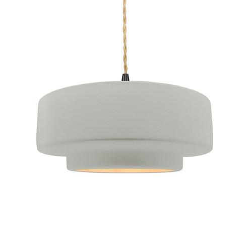 Radiance One Light Pendant in Matte White w/ Champagne Gold (102|CER6543MTGDMBLKBEIGTWST)