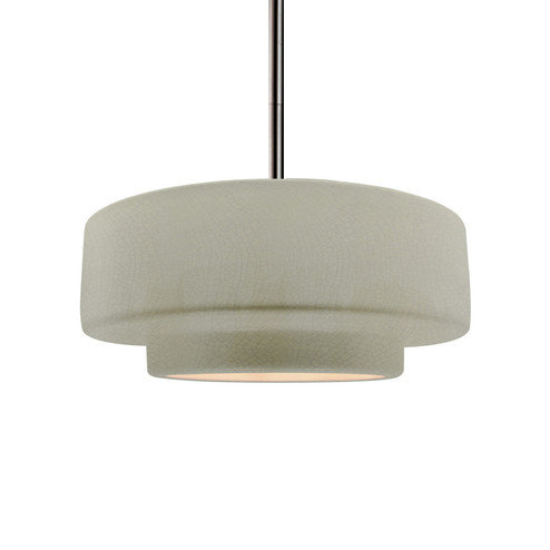 Radiance One Light Pendant in Celadon Green Crackle (102|CER6543CKCNCKLRIGID)
