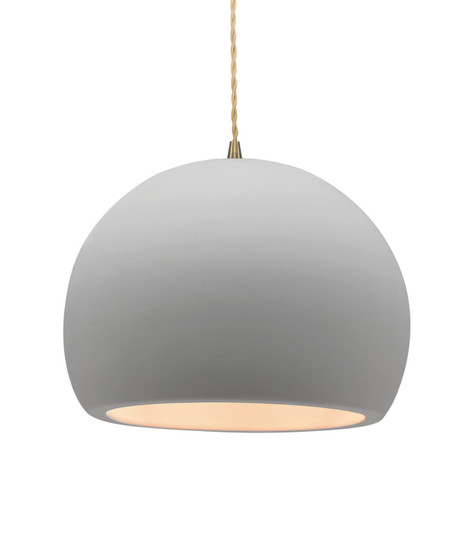 Radiance One Light Pendant in Bisque (102|CER6535BISABRSBEIGTWST)