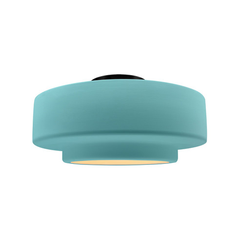 Radiance One Light Semi-Flush Mount in Reflecting Pool (102|CER6363RFPLMBLK)