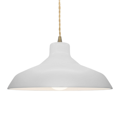 Radiance One Light Pendant in Bisque (102|CER6265BISABRSBEIGTWST)