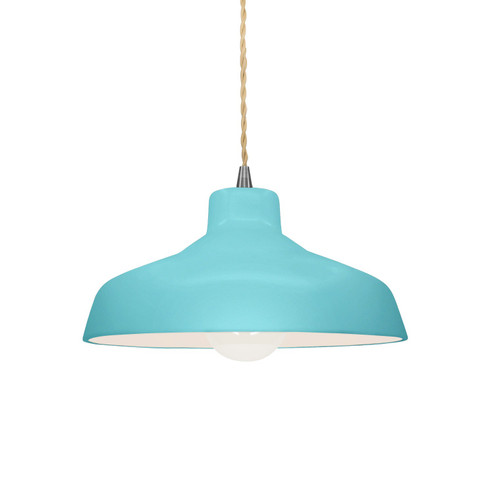 Radiance One Light Pendant in Reflecting Pool (102|CER6260RFPLNCKLBEIGTWST)