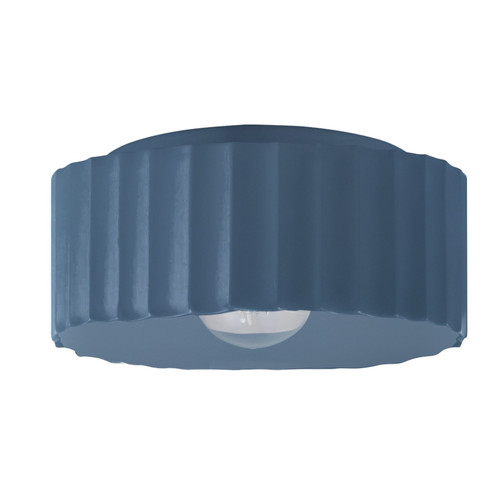Radiance One Light Outdoor Flush Mount in Midnight Sky (102|CER6187WMID)