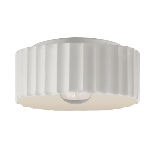 Radiance One Light Outdoor Flush Mount in Bisque (102|CER6187WBIS)