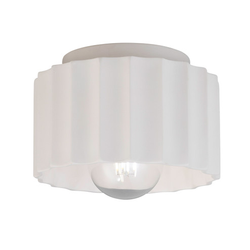 Radiance One Light Outdoor Flush Mount in Matte Green (102|CER6183WMGRN)